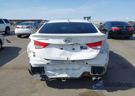 2013 Hyundai Elantra Se from USA, damaged, VIN KMHDH6AE9DU012326